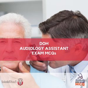 DOH AUDIOLOGY ASSISTANT EXAM MCQs