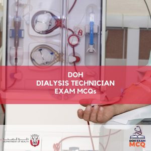 DOH Dialysis Technician Exam MCQs