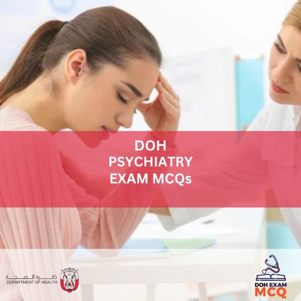 DOH PSYCHIATRY EXAM MCQs