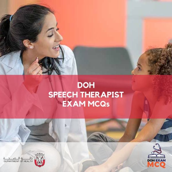 DOH Speech Therapist Exam MCQs