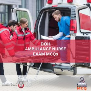 DOH AMBULANCE NURSE EXAM MCQs