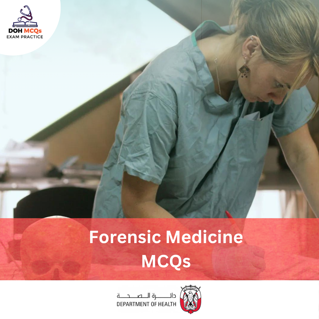 DOH Forensic Medicine MCQs