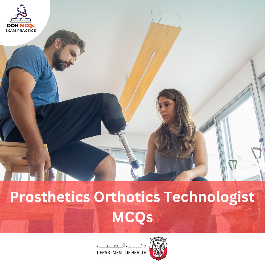 DOH Prosthetics Orthotics Technologist MCQs