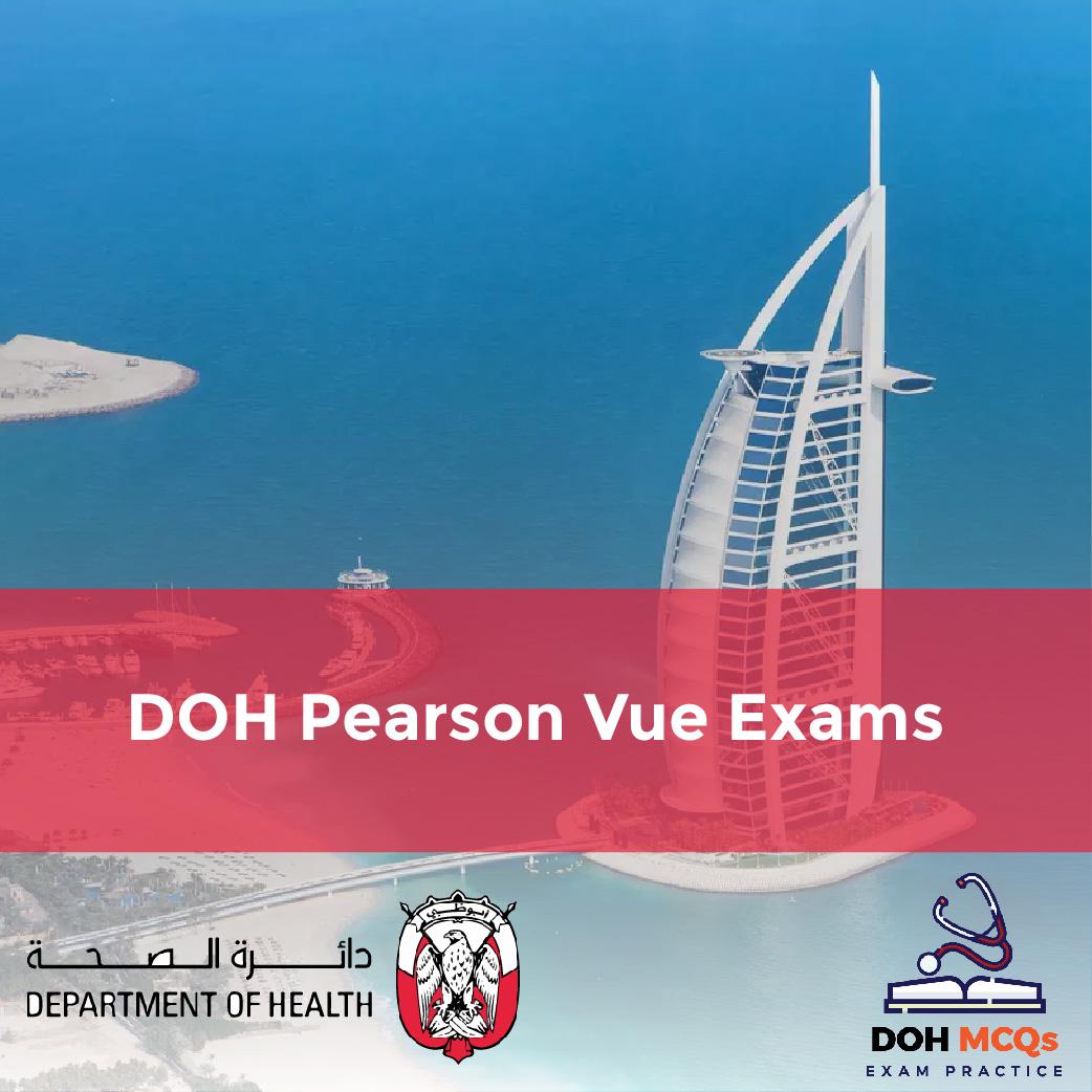 DOH Pearson Vue Exams