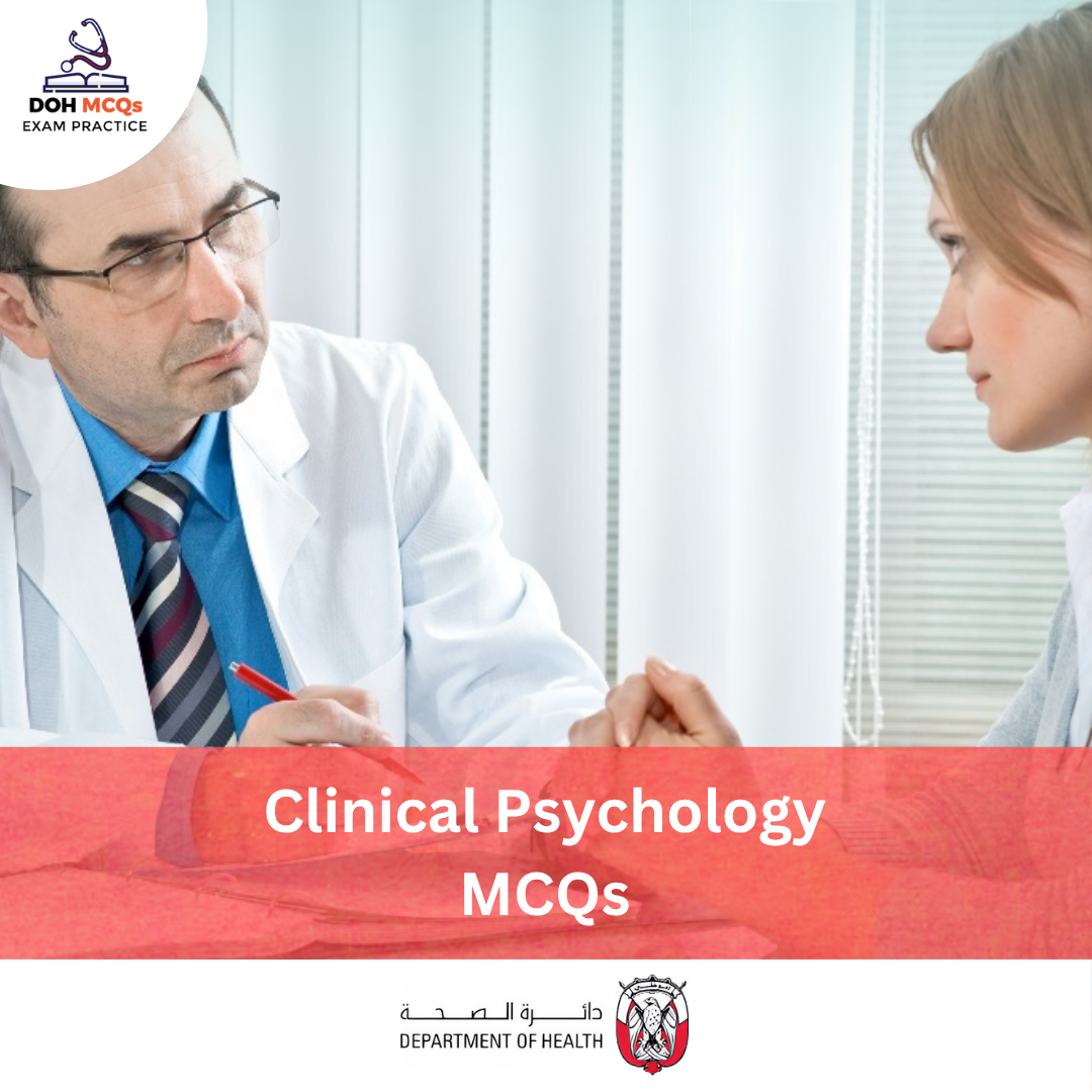 DOH Clinical Psychology MCQs