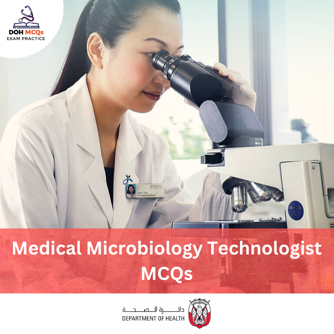 DOH Medical Microbiology Technologist MCQs