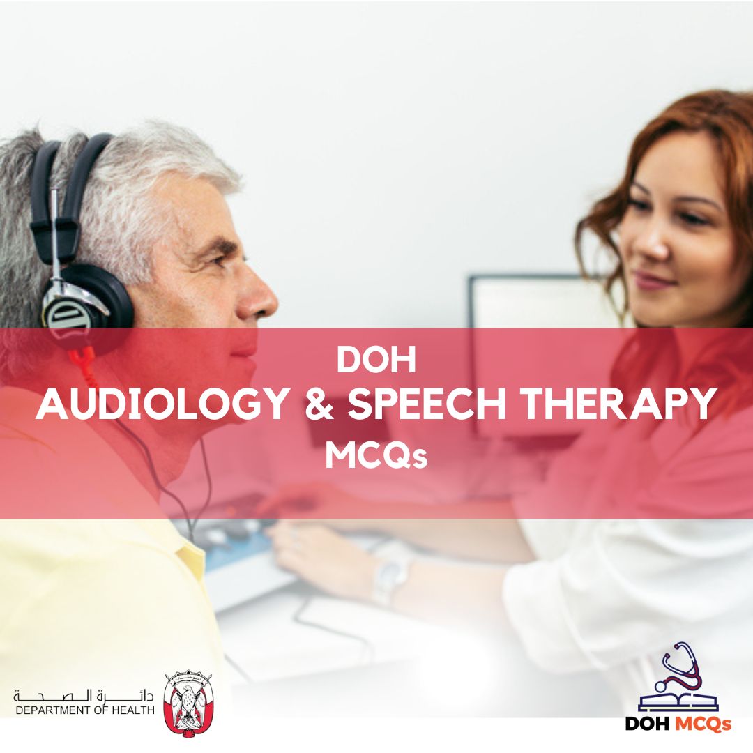 DOH Audiology & Speech Therapy MCQsV