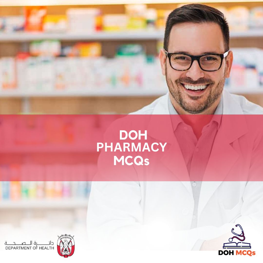 DOH PHARMACY MCQs