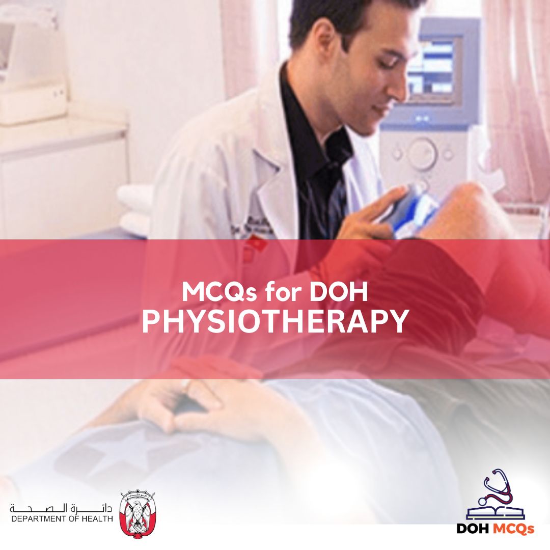 MCQs for DOH PHYSIOTHERAPY