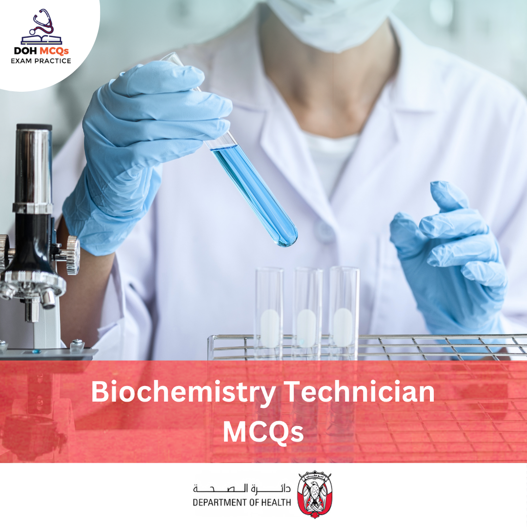 DOH Biochemistry Technician MCQs