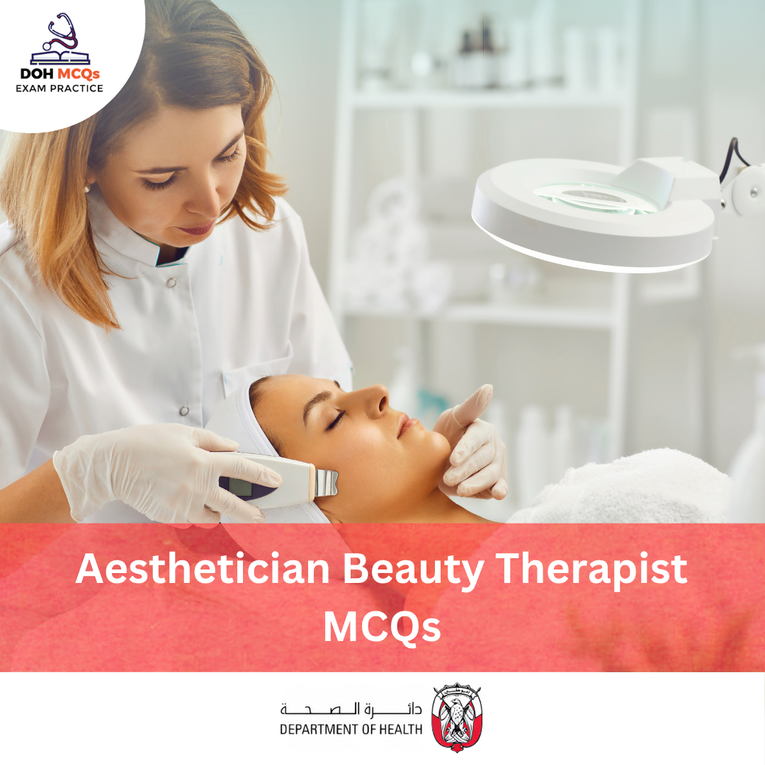 DOH Aesthetician Beauty Therapist MCQs