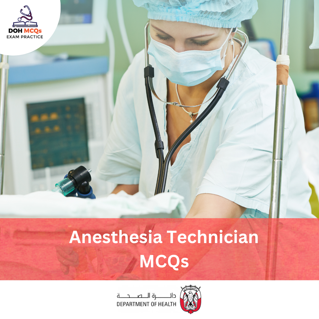 DOH Anesthesia Technician Exam MCQs