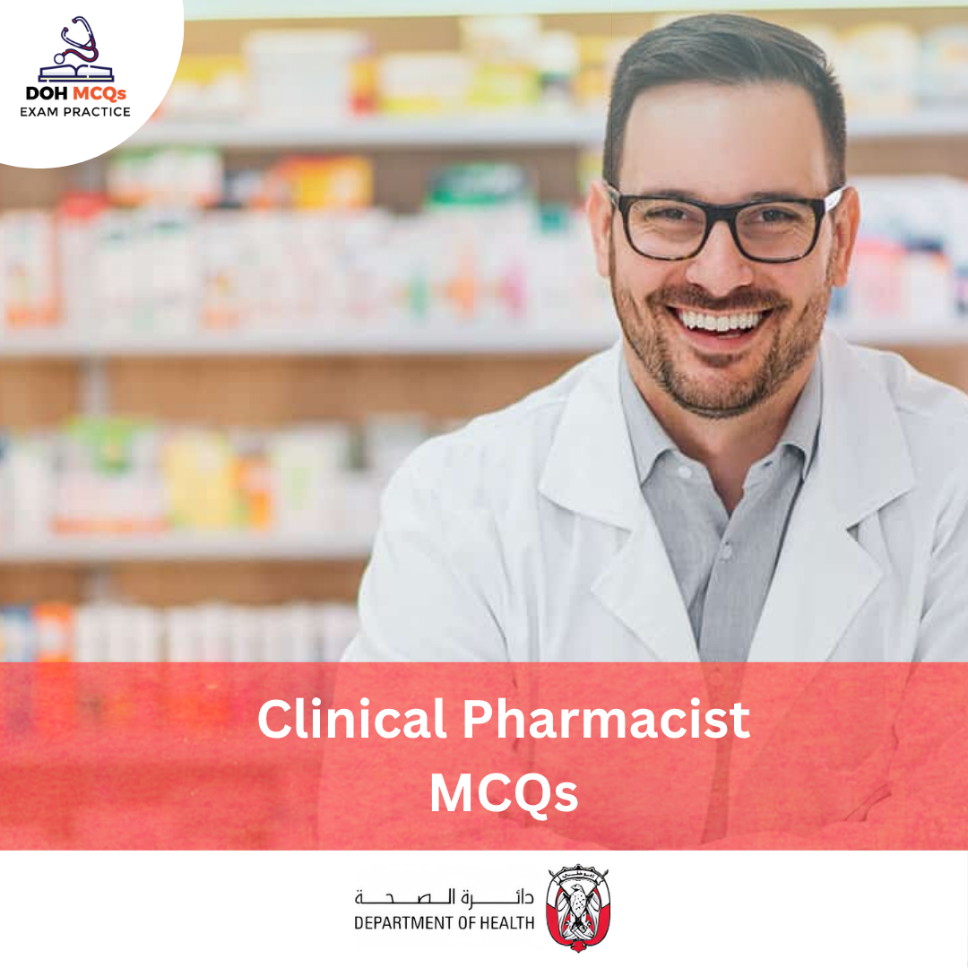DOH Clinical Pharmacist Exam MCQs