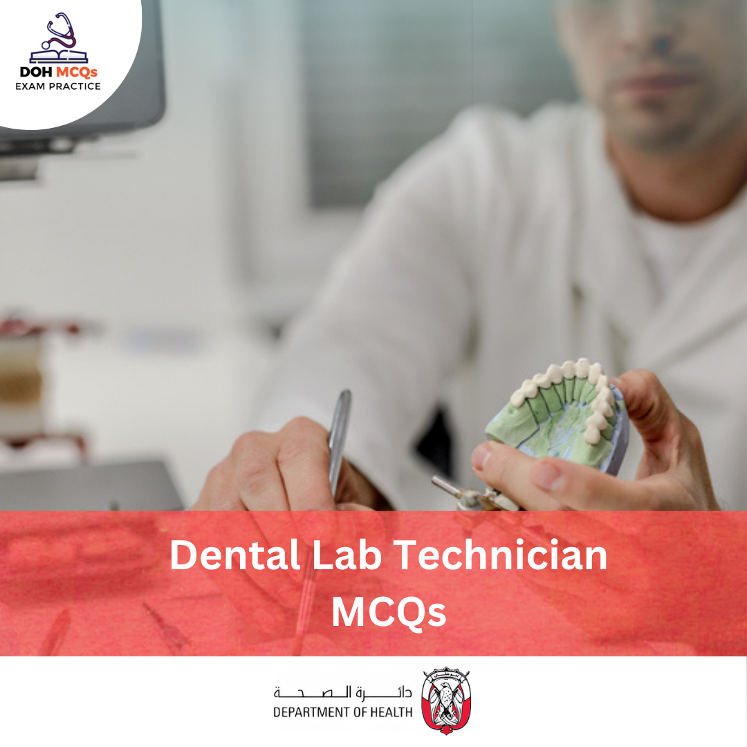 DOH Dental Lab Technician MCQs