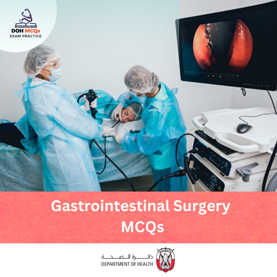 DOH Gastrointestinal Surgery Exam MCQs