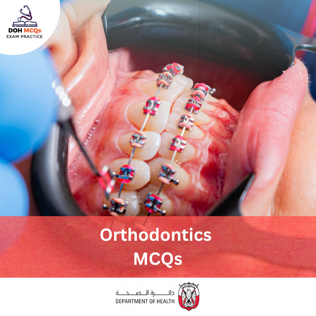 DOH Orthodontics Exam MCQs