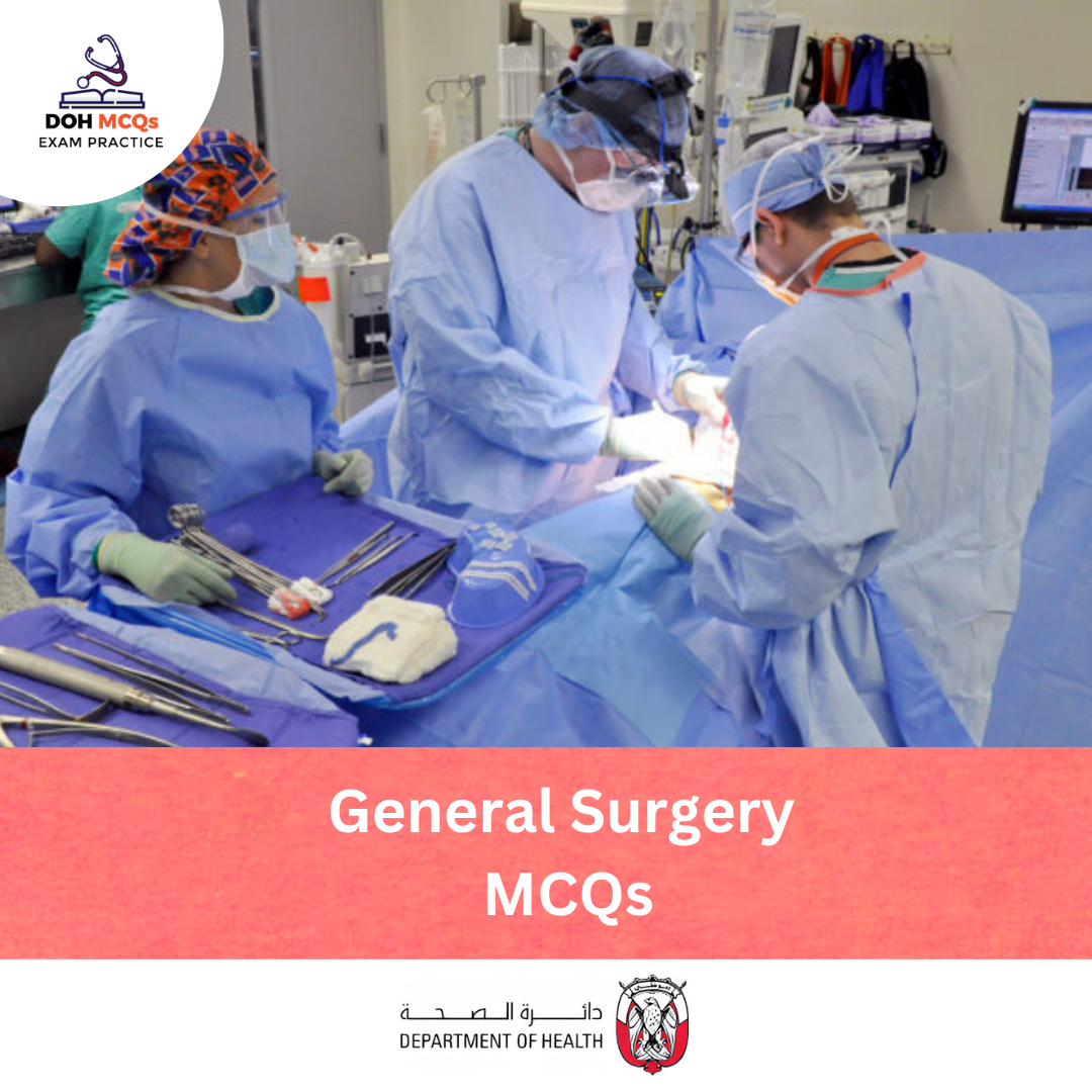 DOH General Surgery Exam MCQs