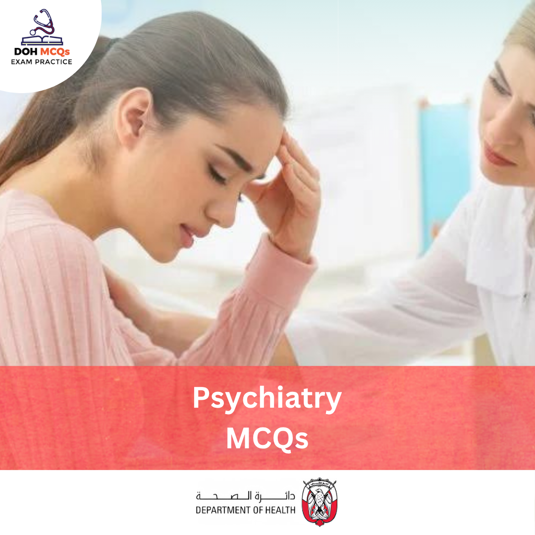 DOH Psychiatry Exam MCQs