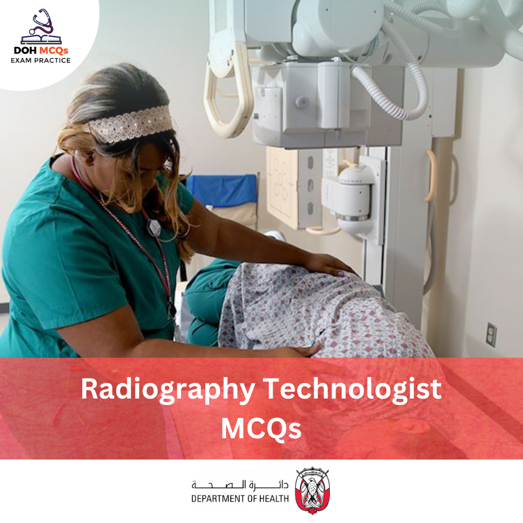 DOH Radiography Technologist Exam MCQs