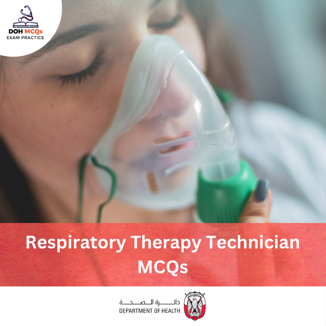 DOH Respiratory Therapy Technician Exam MCQs