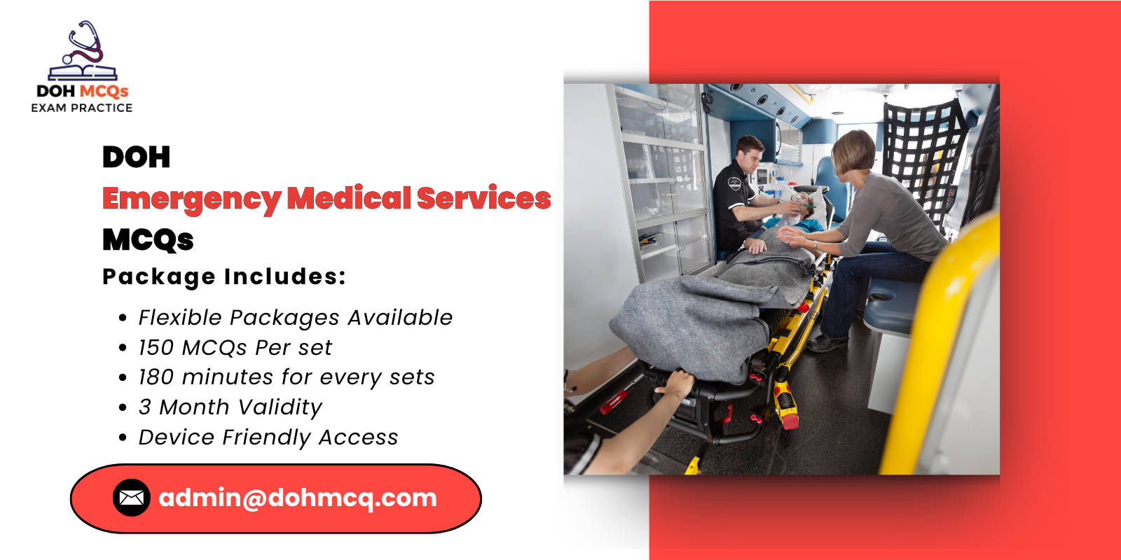 DOH Emergency Medical Services MCQs