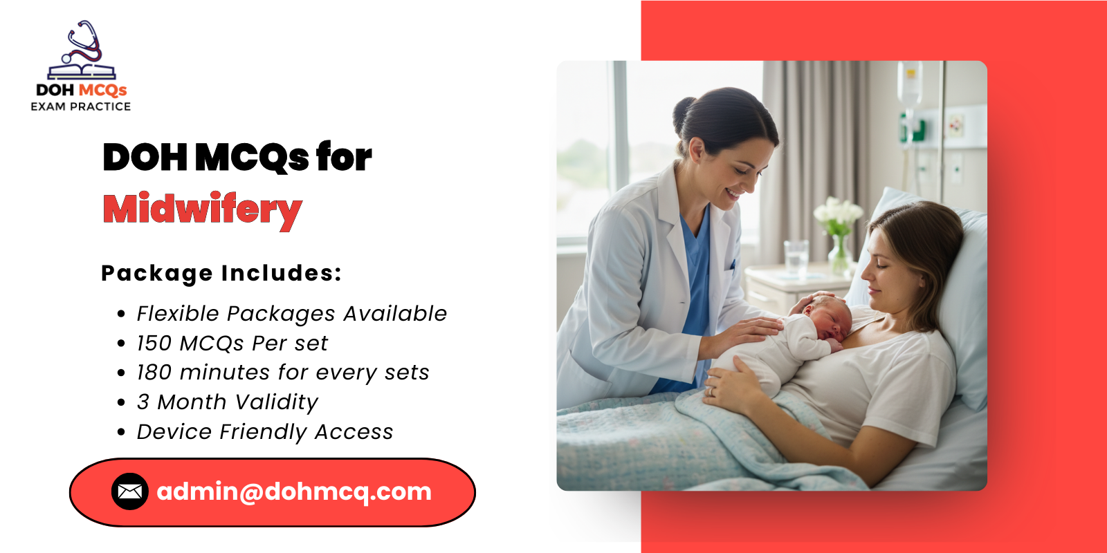 DOH MCQs for Midwifery