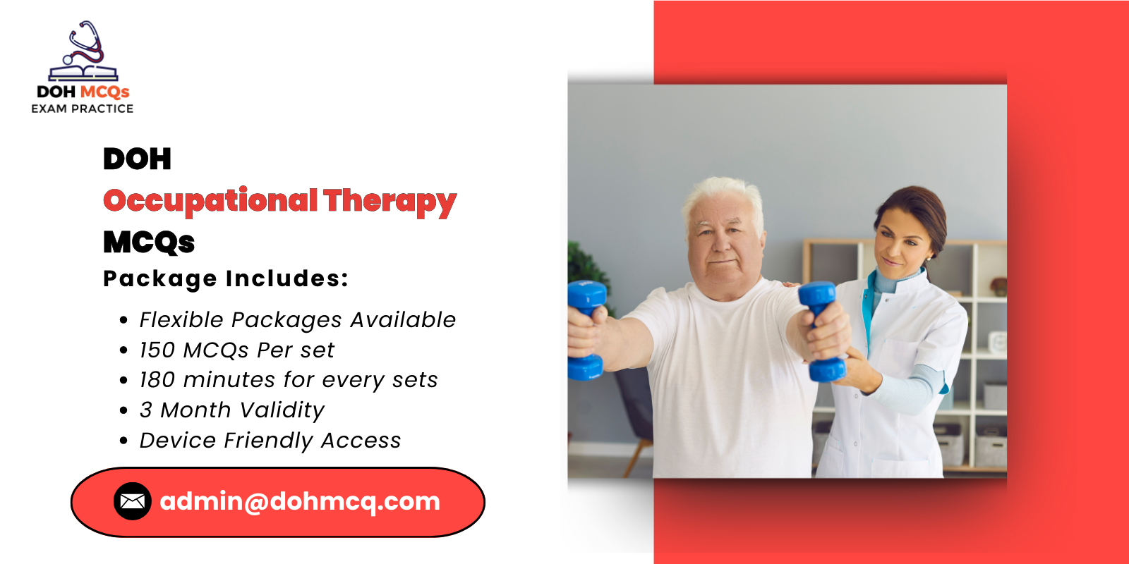 DOH Occupational Therapy MCQs