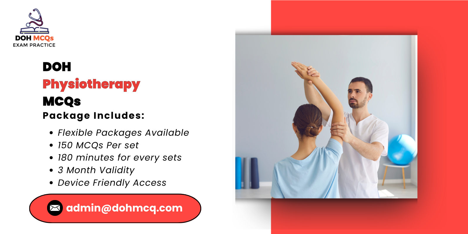 DOH Physiotherapy MCQs