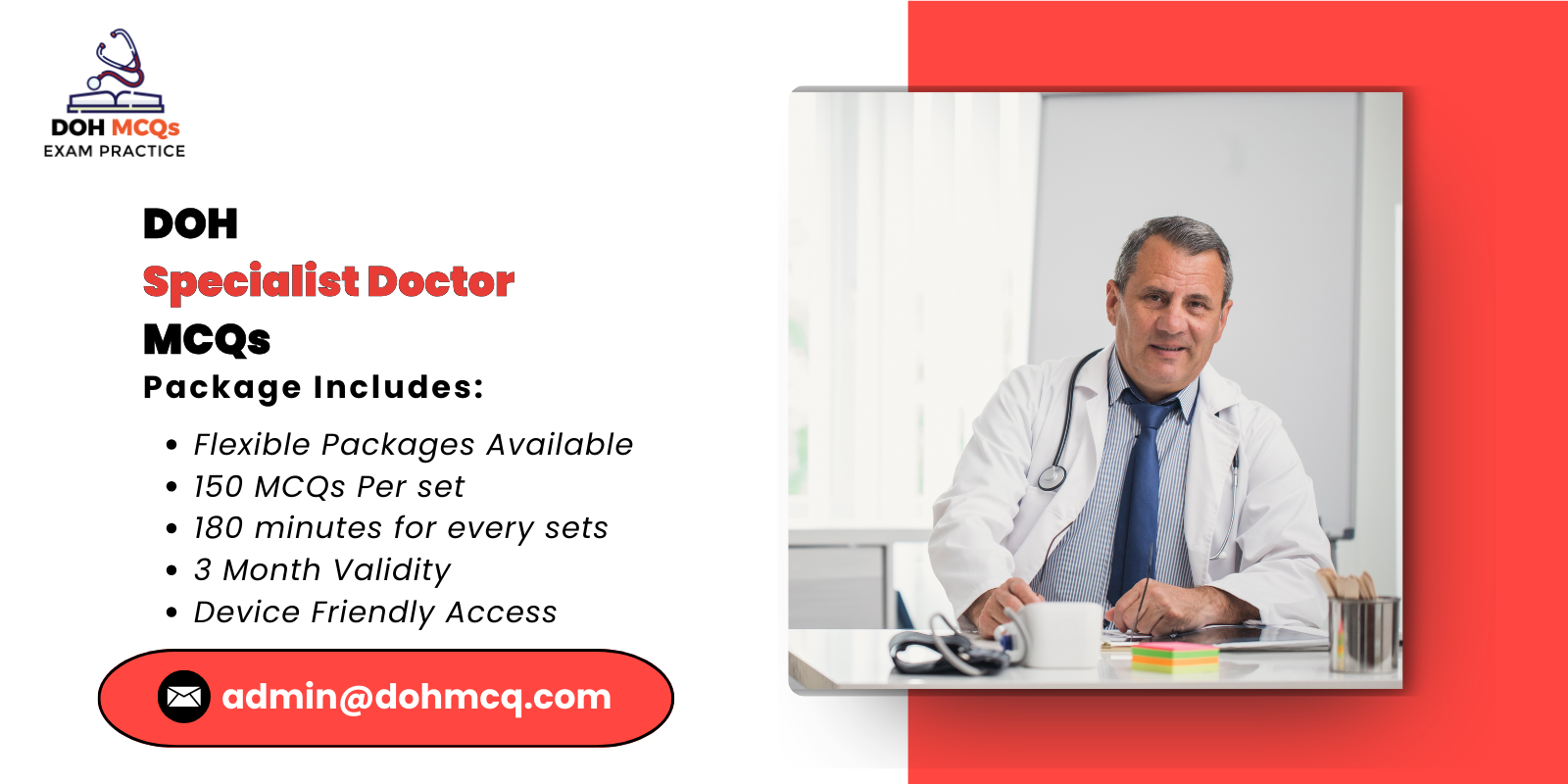 DOH Specialist Doctor MCQs