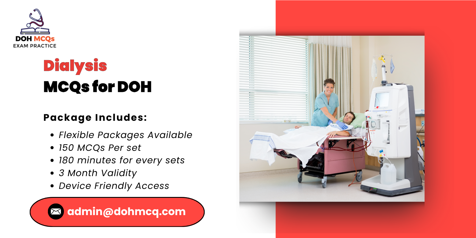 Dialysis MCQs for DOH