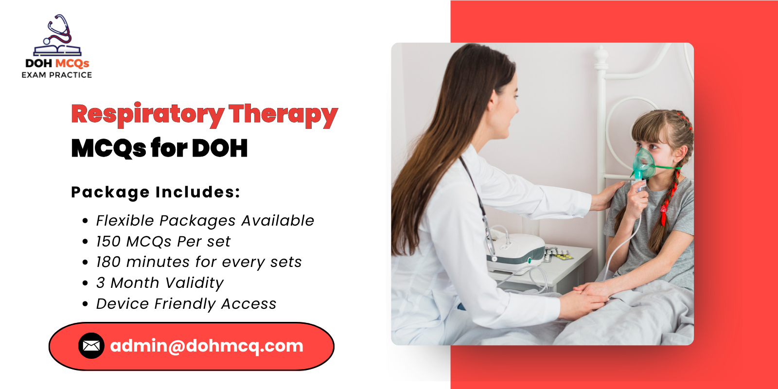 Respiratory Therapy MCQs for DOH